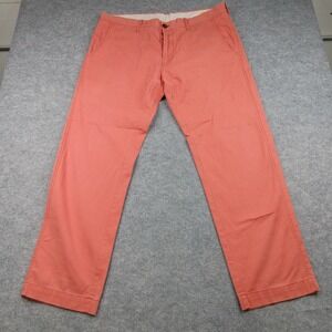 Life Khaki Pants Mens 36x29 Coral Salmon‎ Chino Casual Repreve Recycled Classic